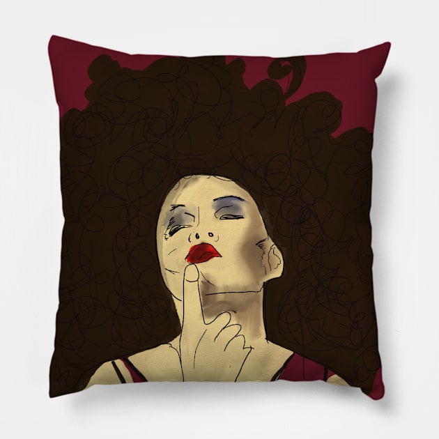 Dianna Ross Pillow by Lydia Westerman
