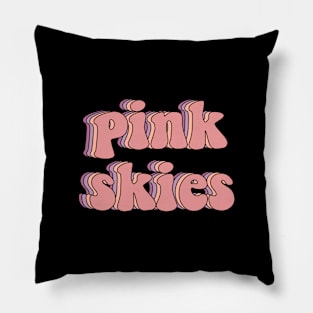 Pink skies Pillow