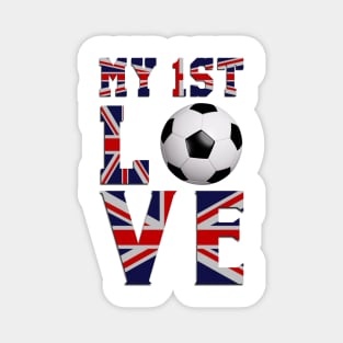 Football My First Love Magnet