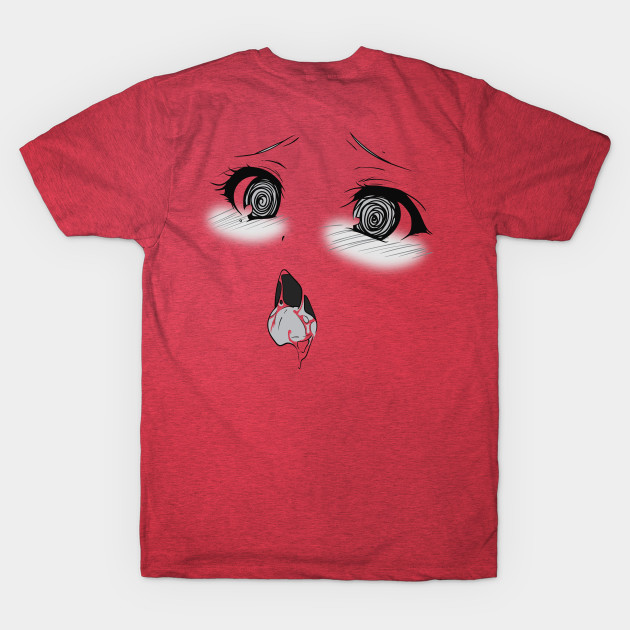 Discover Ahegao (small and back) - Manga - T-Shirt