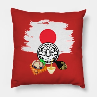 Jinrai; Red Sun Pillow