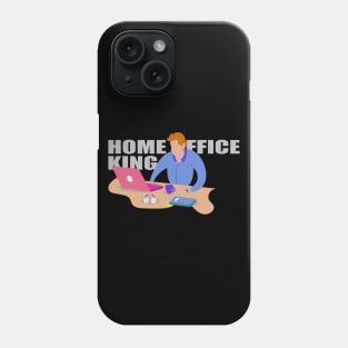 Awesome Home Office King Typography Illustration Phone Case