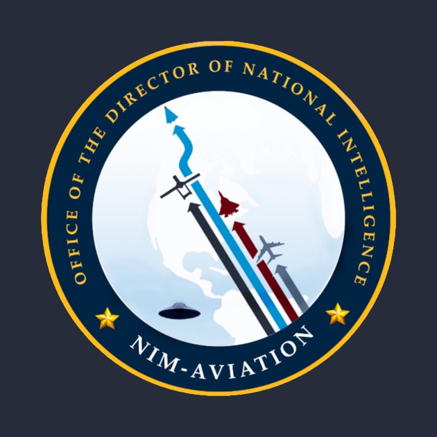 National Intelligence Manager for Aviation - Logo with UFO by Unofficial Logo