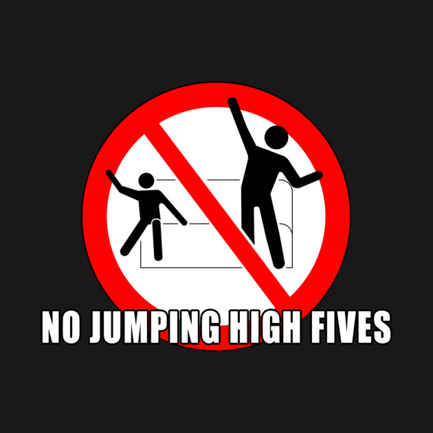 Discover No Jumping High Fives! - Disneyland - T-Shirt