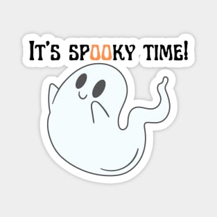 Spooky Time | Cute ghost Magnet