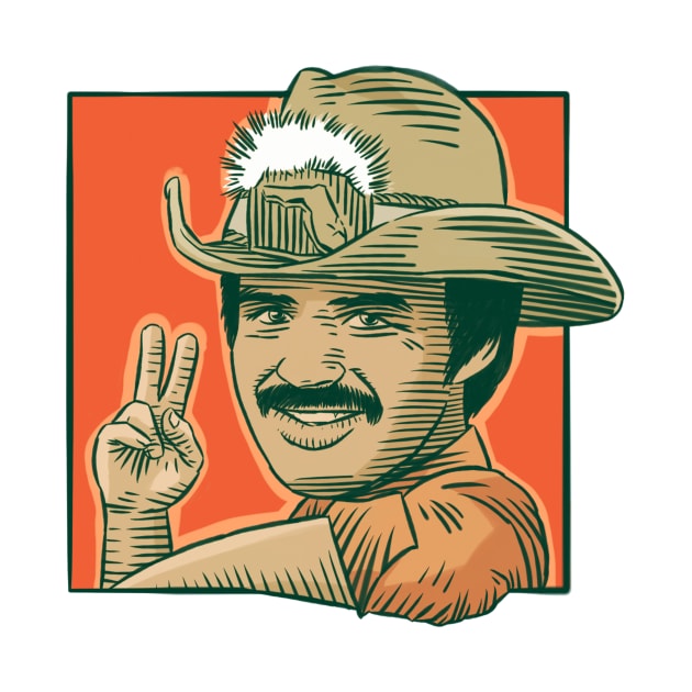 Burt Reynolds by jafaris