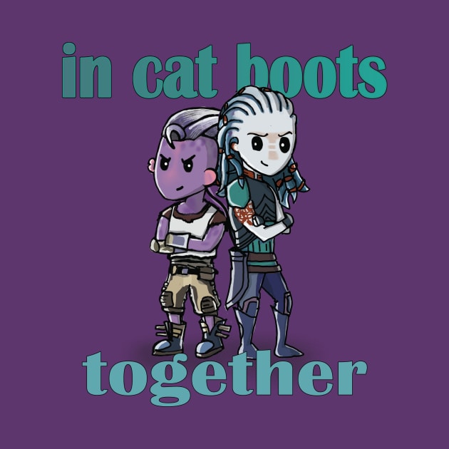 In Cat Boots Together by Amalgam000