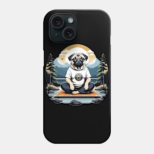 Yoga Pug Phone Case