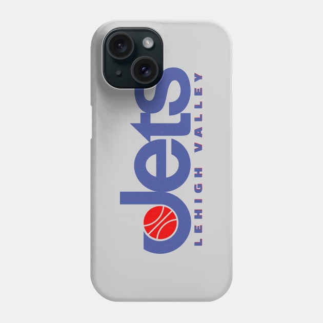 Defunct Lehigh Valley Jets CBA Basketball 1979 Phone Case by LocalZonly