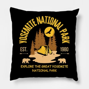 Yosemite National Park Pillow