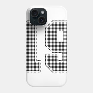 Plaid Number - 19 - Dark Phone Case