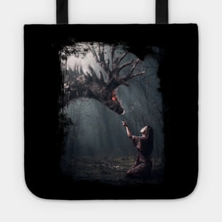 Spirit Animal Native American Fantasy Forest Tote