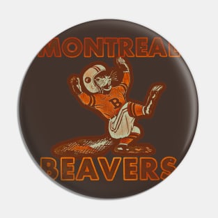 Montreal Beavers Football Pin