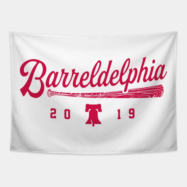 Barreldelphia - White Tapestry by KFig21