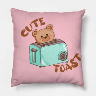 Cute Toast Pillow