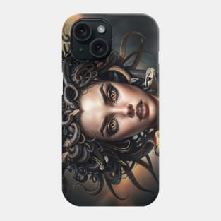 Medusa Gorgon portrait Phone Case