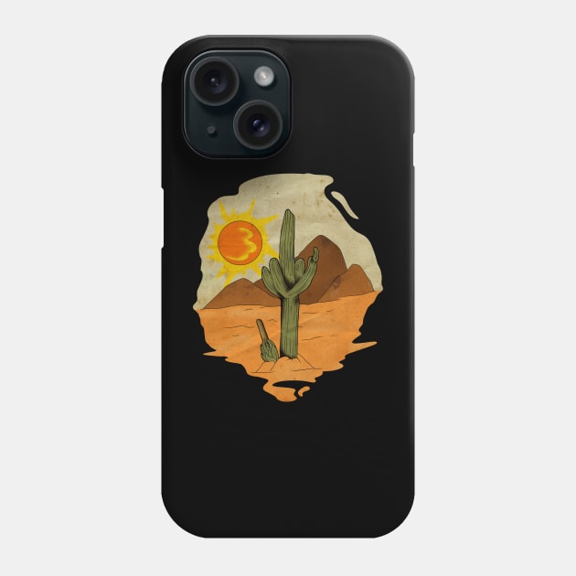 desert Phone Case by Apxwr