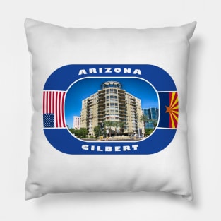 Arizona, Gilbert City, USA Pillow