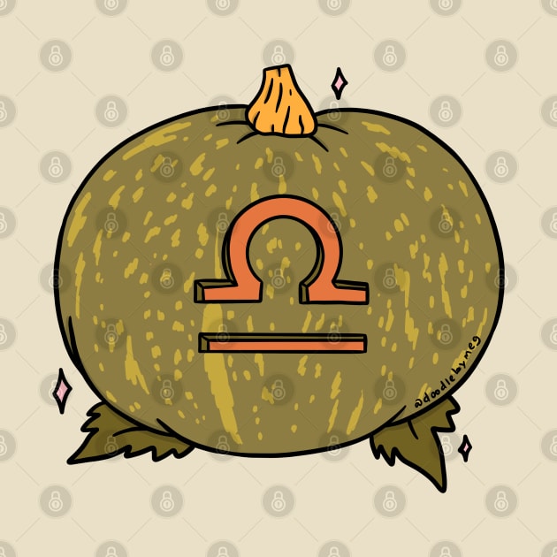 Libra Pumpkin by Doodle by Meg