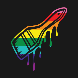 PRIDE Paintbrush T-Shirt