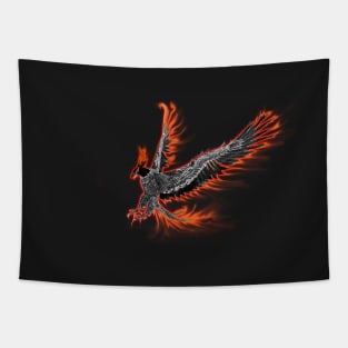 Phoenix or Fire Bird Tapestry