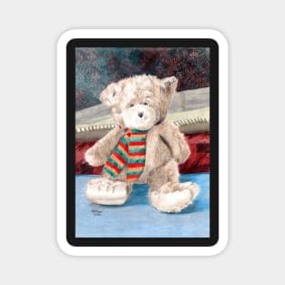 Friendly little teddy bear Magnet