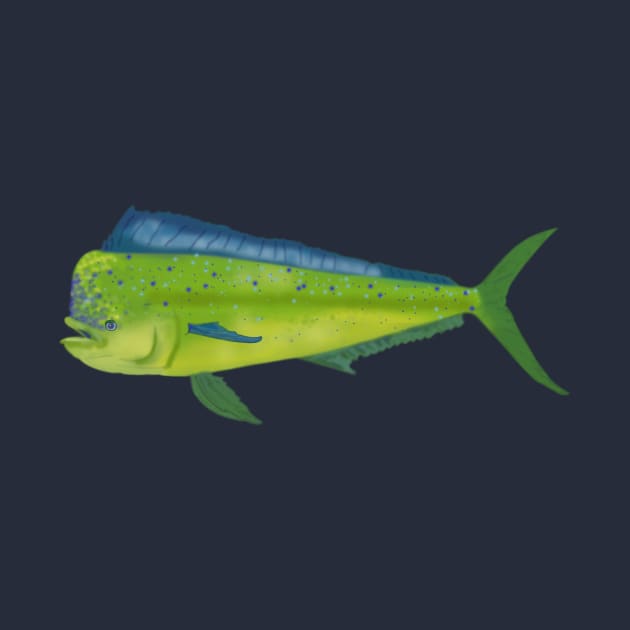 Mahi Mahi aka the Dolphin by Hook Ink