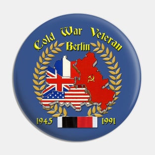 Cold War Veteran Berlin Pin