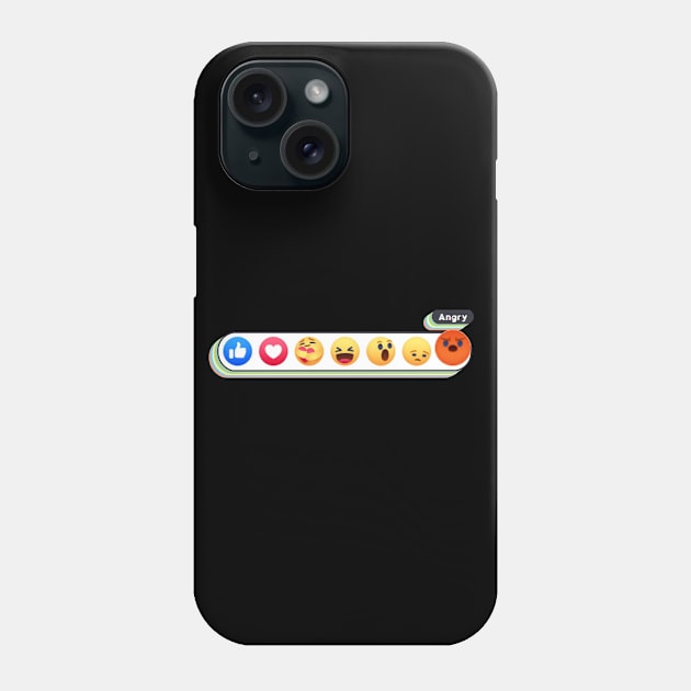 Angry Reacts Only Retro Jump Phone Case by aaallsmiles