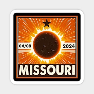 Missouri solar eclipse 2024 Magnet