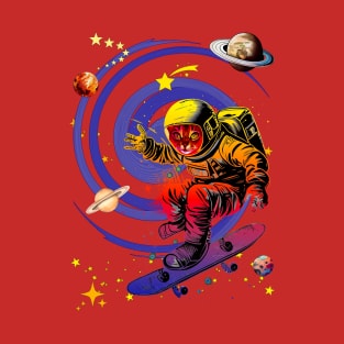 Space cat, astrocat T-Shirt