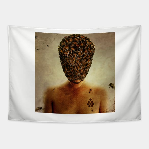 beehave head Tapestry by haraoui32