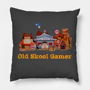 Old Skool Gamer Pillow