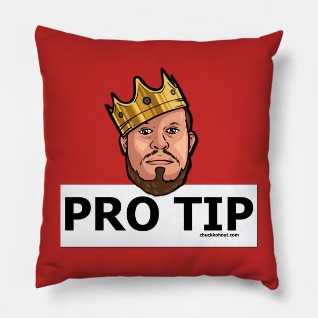 Pro Tip Pillow by The Mantastic 4