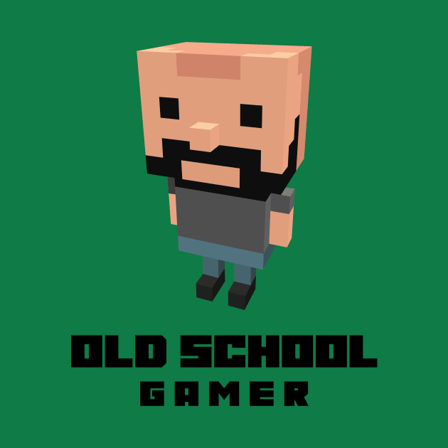 Old School Gamer by Ryel Tees