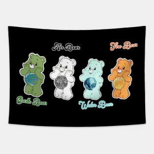 Zodiac Element Bears Tapestry