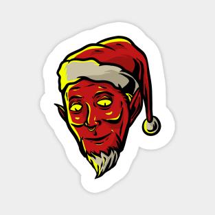 evil santa Magnet