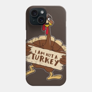 Thanksgiving Funny Turkey Disguise Phone Case