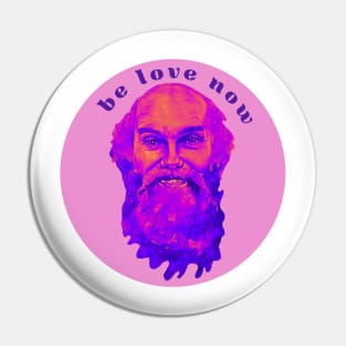 Ram Dass Be Love Now Purple Pin