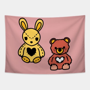 bunny teddy bear Tapestry