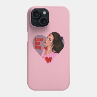 Lana 3 red hearts Phone Case