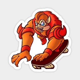 Beastman Skateboarding Magnet