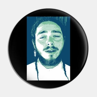 post malone in blue Pin