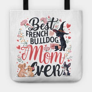 funny Frenchie Fries Shirt French Bulldog Dog Mom Dog Dad Cute Tote