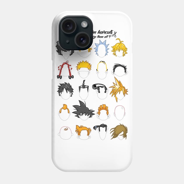 Cosmopolitan haircuts Phone Case by Patrol