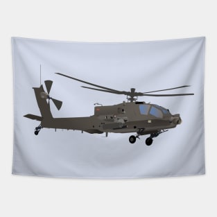 AH-64 Apache Helicopter Tapestry