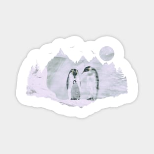 Penguin Family Magnet