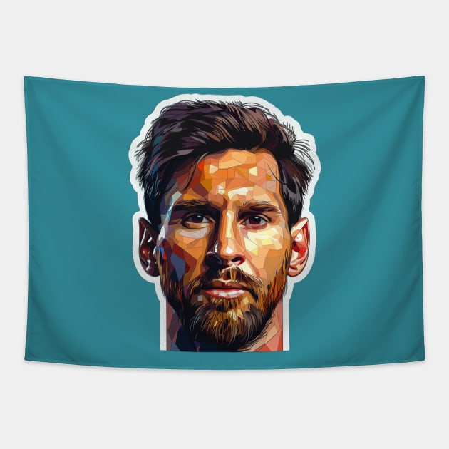 Lionel Messi Tapestry by B&C Fashion