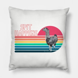 Spit Happens Pillow