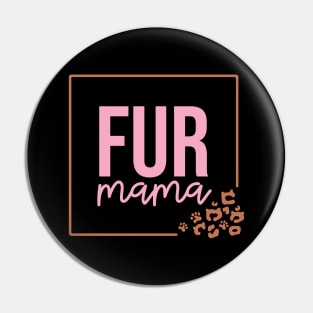 Fur Mama - Cat Lover Pin